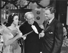 Scene with S.Z. Sakall and Van Heflin